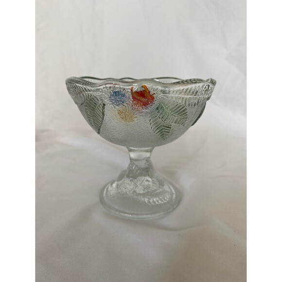 Crystal D’Arques Chataignier J.G. Durand Luminarc Fruit Bowl - Picture 5 of 9